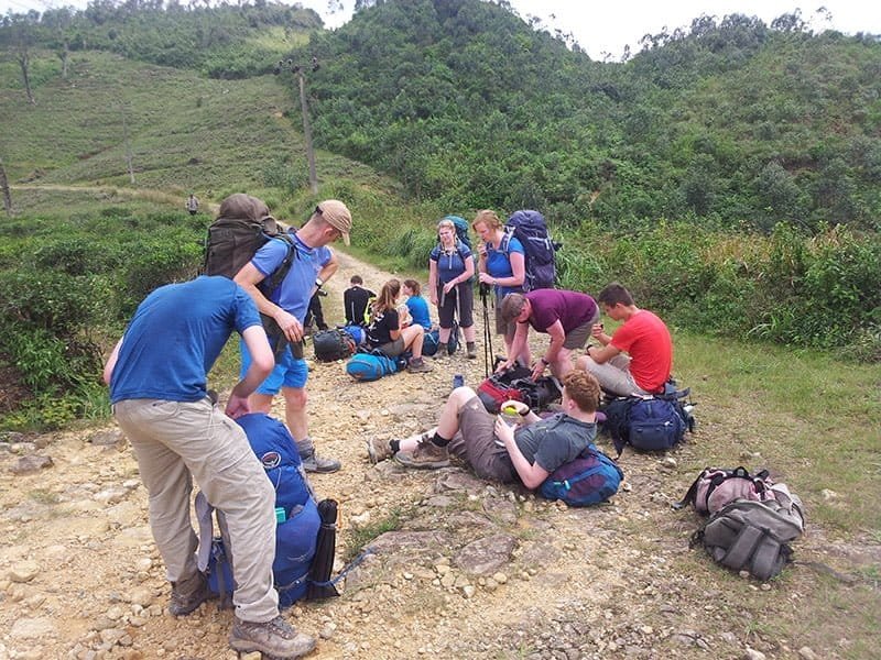 Hiking and Trekking in pitawala pathana, Sri Lanka