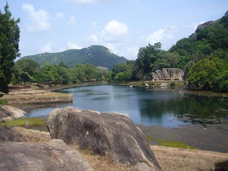 Black Water Pond (Kalu Diya Pokuna), Anuradhapura