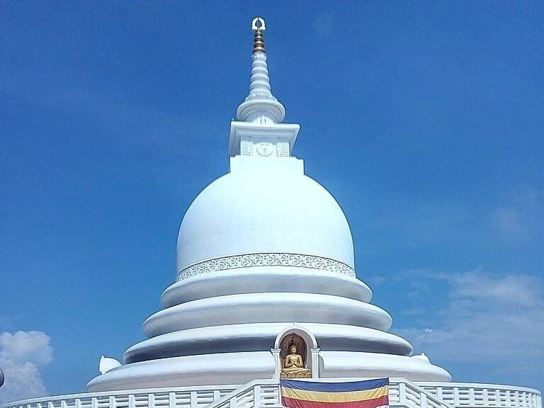 Japanese Peace Pagoda, Galle